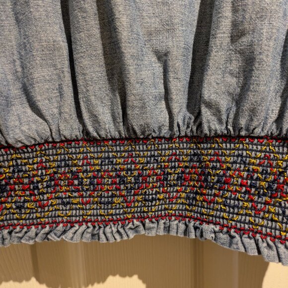 Gap Embroidered Boho Blouse - Picture 8 of 10